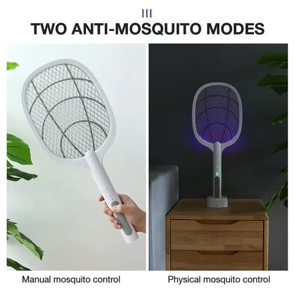 2 In 1 Rechargable Mosquito Racket
